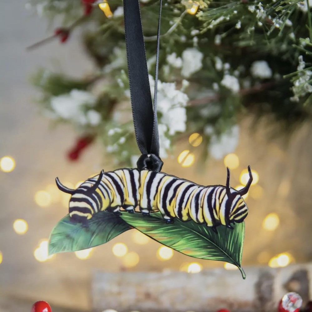 Elegant Caterpillar Christmas Ornaments Photos